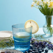 Stackable Highball Drinking Glasses Set of 4 - 14oz