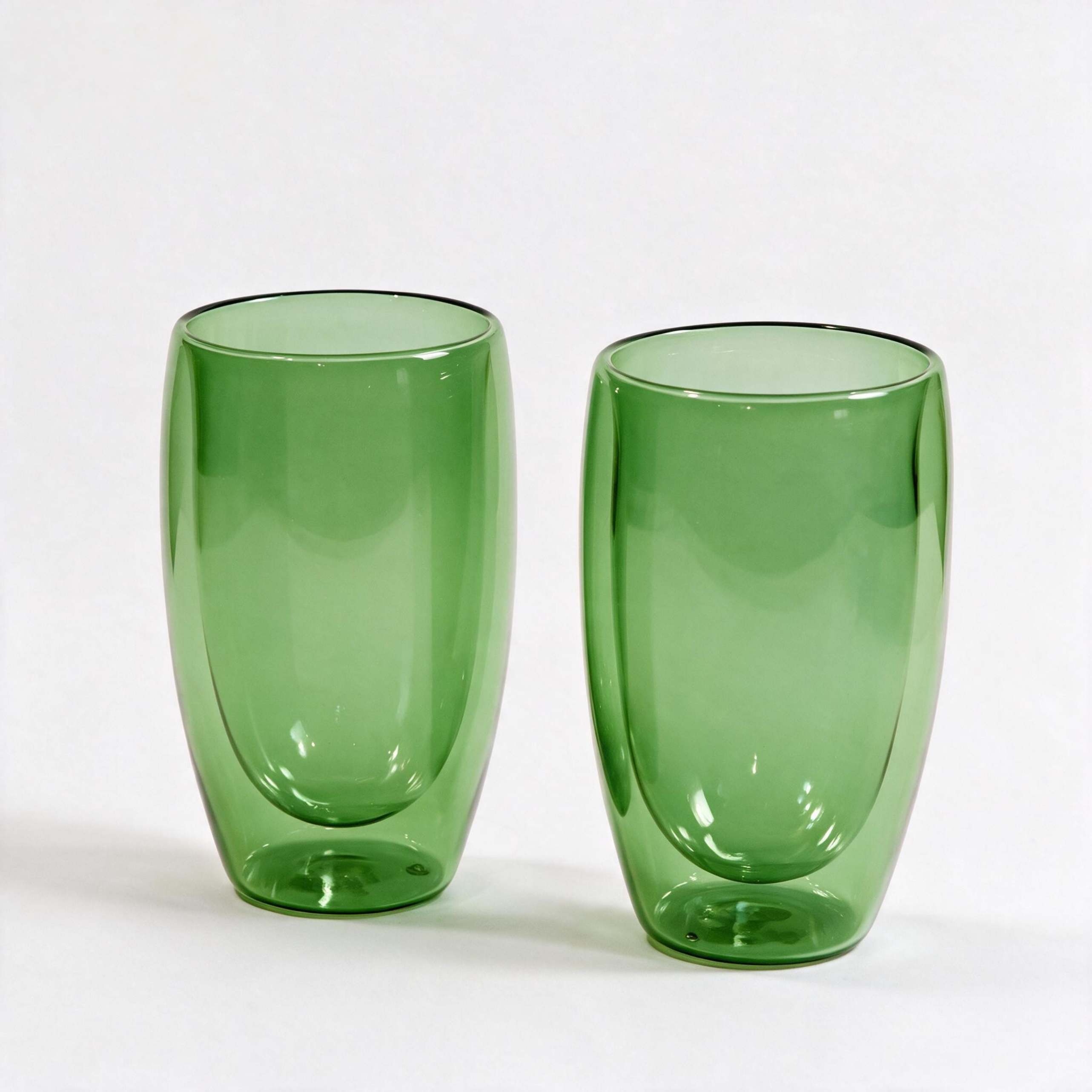 Double Walled Coffee Glass Mug