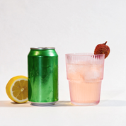 Stackable Ribbed Drinking Glasses